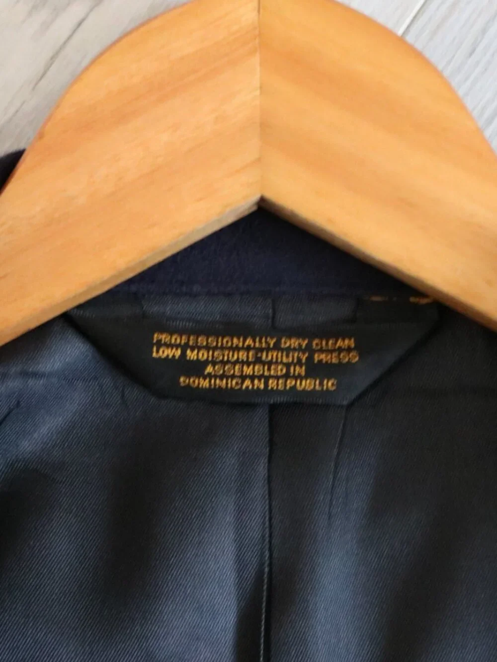 Woolrich Blazer Men's Navy Wool Formal Old Money Autumn Sport Coat Size 46R